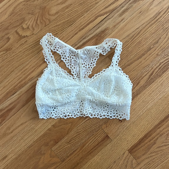 aerie Tops - Aerie white lace bralette
